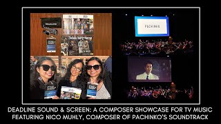 Behind the Scenes: Deadline Sound & Screen - LIVE Pachinko soundtrack by Nico Muhly ( Lee Min Ho )