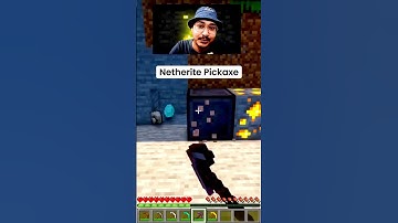 Pickaxe Logic in #minecraft #minecraftshorts