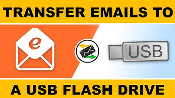 How to Transfer Emails to a Flash Drive | Save All Your Emails with Attachments to a Pen Drive