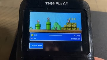 I tried Speedrunning Mario on a calculator