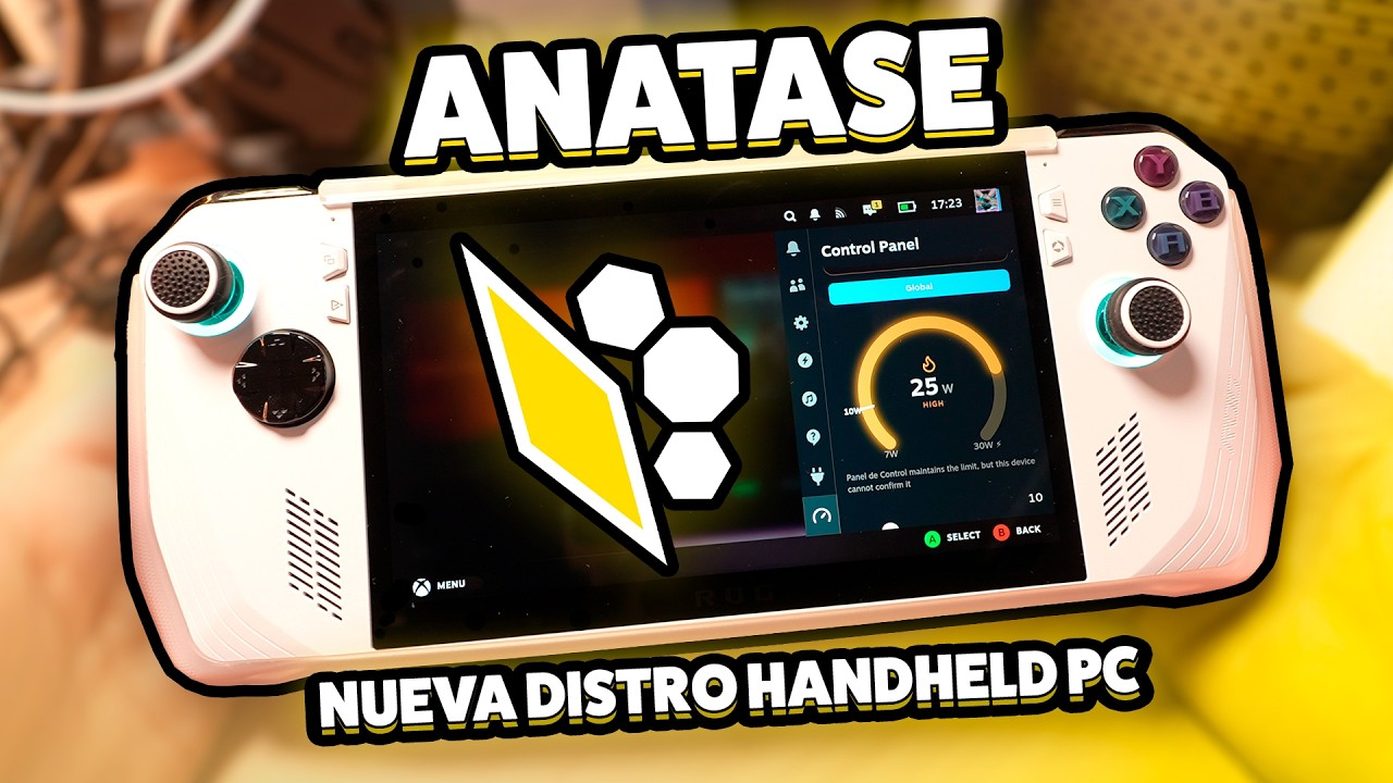 ANATASE: Nueva distro para Handheld PC con Frame Gen incorporado! 💛