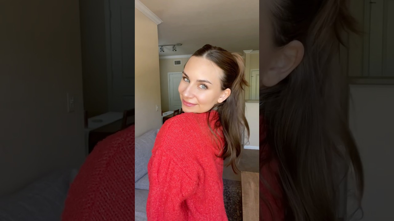 you’ll never want to do a normal half up half down again🤩
