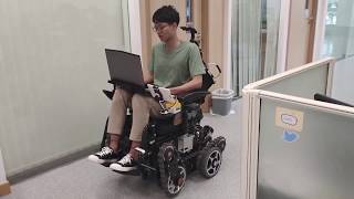 Demo of Traversability Estimation for Robotic Wheelchair