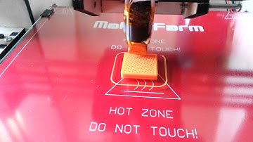 First print on Makerfarm Prusa i3 3D printer.