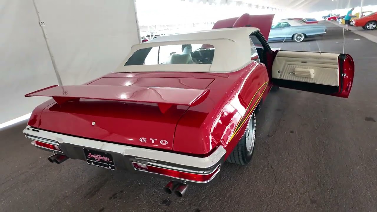 1970 PONTIAC GTO RAM AIR CONVERTIBLE - Vehicle | Barrett-Jackson