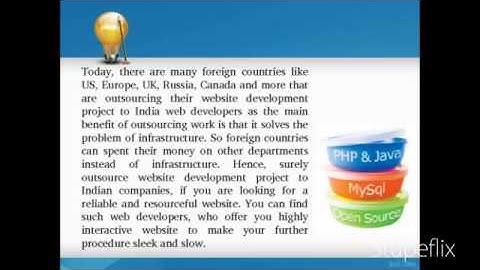 Outsource Your Web Development Services to Web Developers India