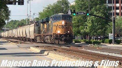 What A beautiful 2nd Gen K5HL On [CSXT]801 ES44AH As He leads G608-25 SB W/5332 ES40DC Trailing