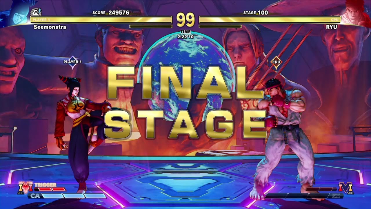 I Beat Survival Mode in Street Fighter 5 on Extreme Difficulty