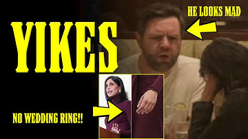 JD Vance CAUGHT SCREAMING at his WIFE in a RESTAURANT?? ERIKA KIRK soon to be MRS VANCE??