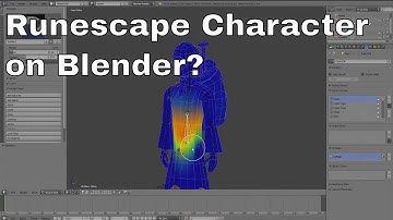 Runescape Character on Blender?? - Fun Videos [First model and skeleton]