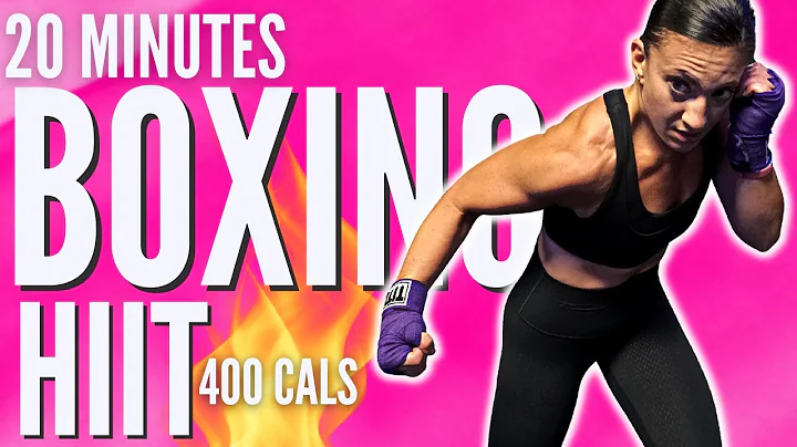 20 Minutes Shadow Boxing HIIT Workout (Up To 400 Calories)//SYLVIA NASSER