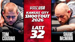 Tom Cousins v Shane McMinn | Last 32 | Kansas City 8-Ball Shootout 2026