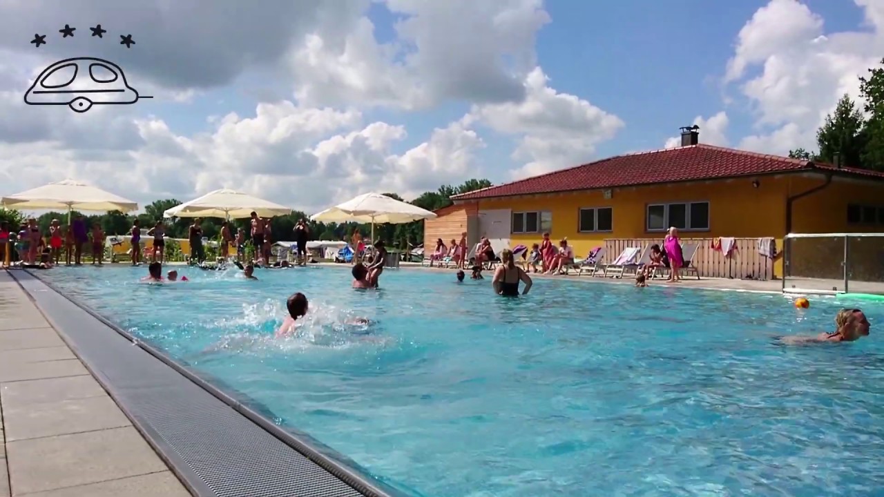 Campingplatz ParkCamping Iller mit Schwimmbad im Allgäu YouTube