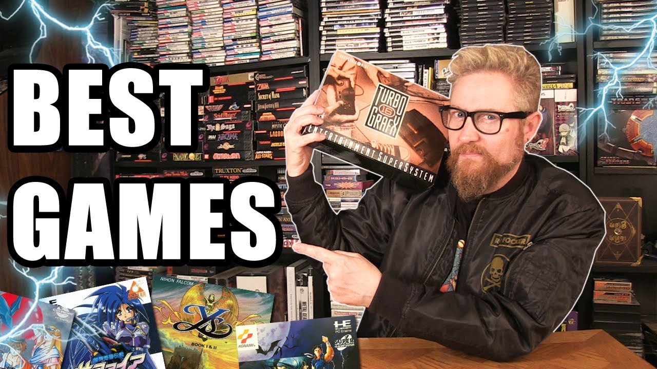 Thumbnail for TURBOGRAFX MINI  BEST GAMES - Happy Console Gamer