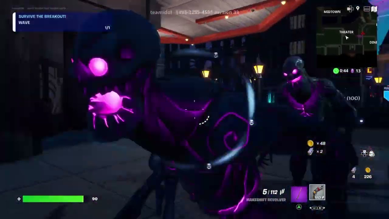 Fortnite breakout: resurrected ( zombies) custom map original amazing map design