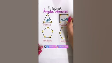 ¿Lo sabías?😮‍💨 Ángulos interiores de los polígonos #mateevelyn #matematicas #shorts