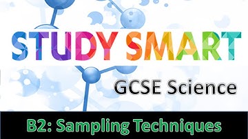 B2 Sampling Techniques (EDEXCEL)