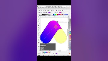 Gradient Letter A Logo Design in Coreldraw #shorts #arex_id #logodesign