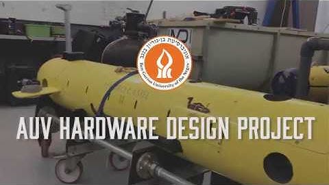 Asaf & Chen - AUV Hardware Design Project - BGU 2017