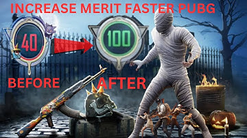 How to increase pubg mobile insufficient merit full explain |2023