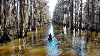 Kayaking the Government Ditch in Historic Jefferson Texas