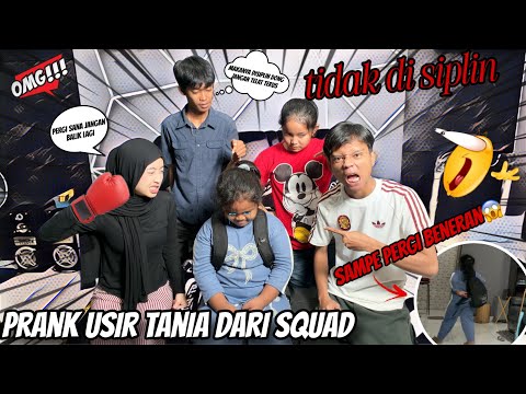 GAK TEGA NGELIAT TANIA !!! DIA SAMPE NANGIS KARNA DIKELUARIN DARI SQUAD SAMA SYIFA ADAM😱