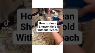 Cleaning Tip #18 | How to Clean Shower Mold Without Bleach | #shorts
