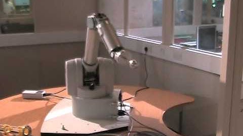 Barrett WAM Arm Exploring its Surroundings