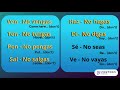 Understanding Regular and Irregular Commands
