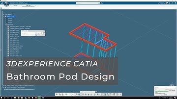 CATIA Bathroom Pod Design Automation | MEMKO
