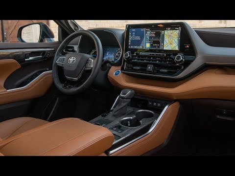 2020 Toyota Highlander Platinum Interior Details