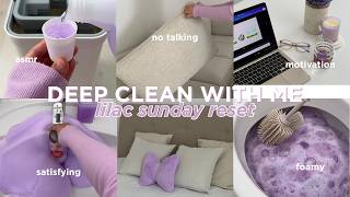 💜 LILAC SUNDAY RESET & DEEP CLEAN 🫧✨ | ASMR EXTREME DEEP CLEANING, ORGANIZING & MOTIVATION 💟