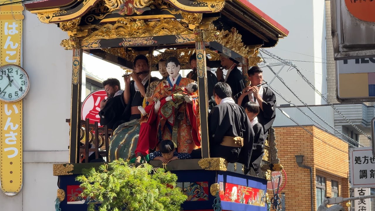 4K - Otsu Matsuri 2024大津祭 曳山 pt 2