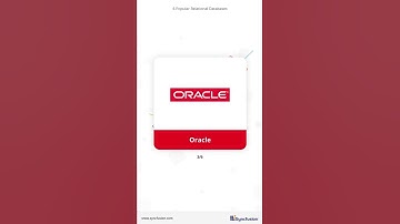6 Popular Relational Database Management Systems