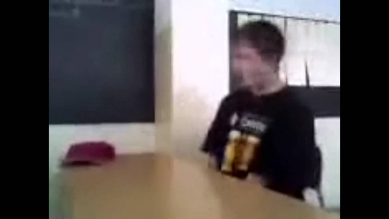 Crazy Kid Slams His Head On A Table Remix Youtube