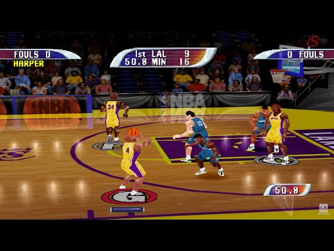 NBA Hoopz - PS1 Gameplay (4K60fps)