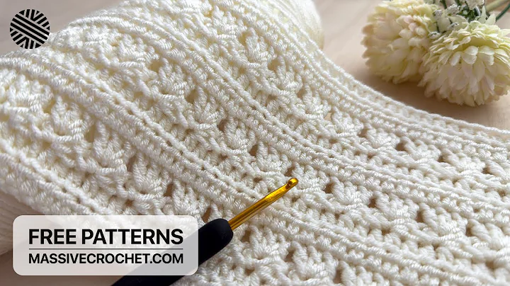 Crochet a VERY EASY & UNUSUAL Pattern for Beginners ⚡️❤️ Crochet Stitch for Baby Blanket & Bag