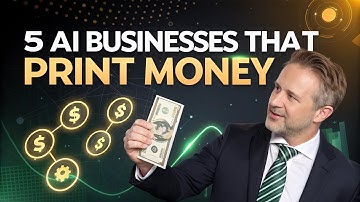 I Found 5 AI Businesses That Print Money — With Zero Employees