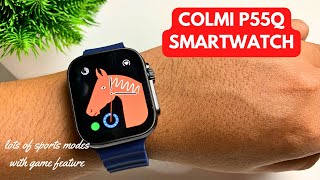 COLMI P55Q SMARTWATCH UNBOXING AND REVIEW | ENGLISH