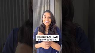 🥵 HEAT RASH HELP? 🙋🏽‍♀️ Save and screenshot 👉🏻 AKA MILIARIA  #shorts  #dermatology #heatrash