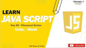 6. Fibonacci Series JS | 100 days of code (Problem Solving) Interview Q