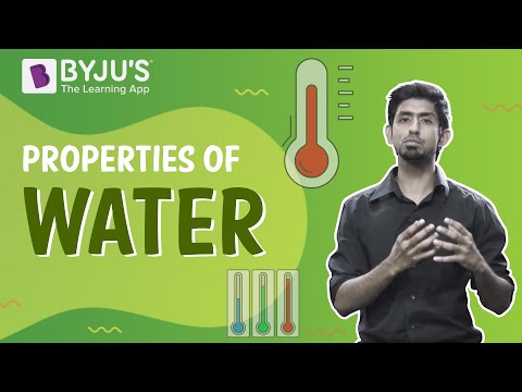 Properties Of Water - Anomalous Expansion Of Water