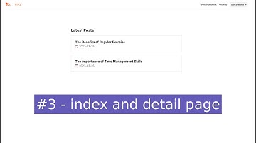 Elixir NimblePublisher Tutorial #3 - index and detail page