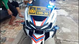 Honda ADV 150 police concept