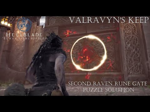Hellblade: Senua's Sacrifice - Valravyn's Keep Second Raven Rune Gate Puzzle Solution