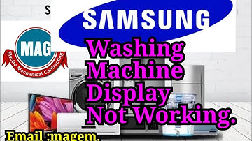 Samsung Front Load Washer Display Not Working? Here’s How to Fix It Fast!