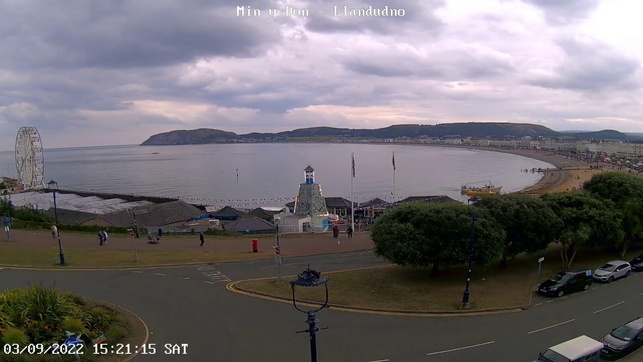 Llandudno North Parade from Min y Don YouTube