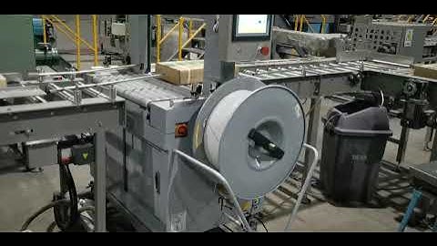 Sunpack Q8S Aluminum roller table automatic strapping machine joanna@xutian-china.com