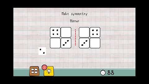 Logic Master 1 - Mind Twist Level 206 Solution | Make symmetry Mirror