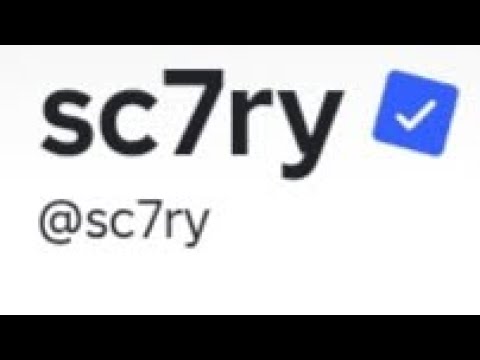Sc7ry Developer Pls Follow Sc7ry in Roblox - YouTube